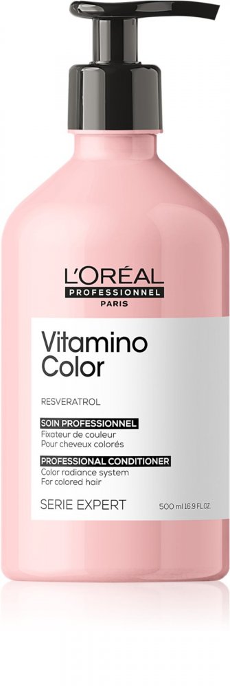Levně L’Oréal Professionnel Serie Expert Vitamino Color Resveratrol conditioner 500 ml – kondicionér pro barvené vlasy