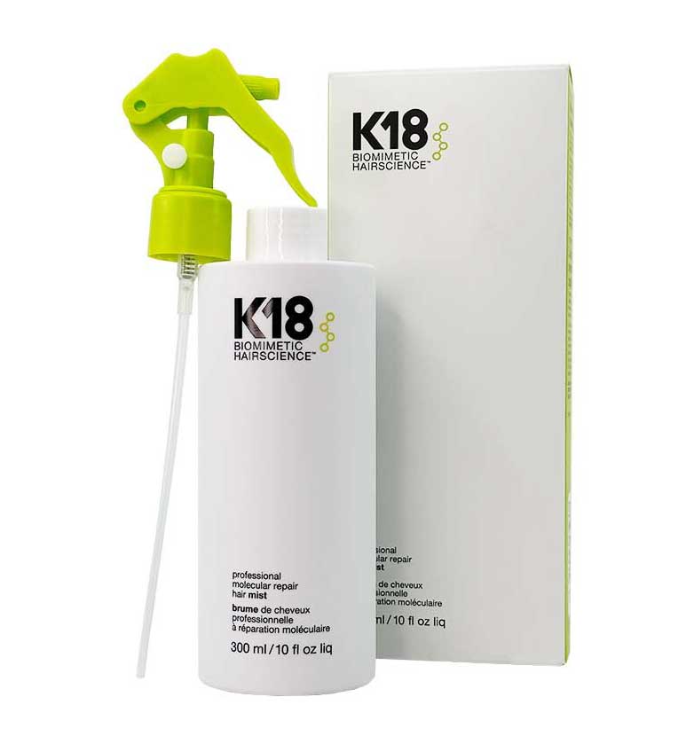 Levně K18 Professional Molecular Repair Hair Mist – profesionální molekulární péče před chemickým ošetřením 300 ml