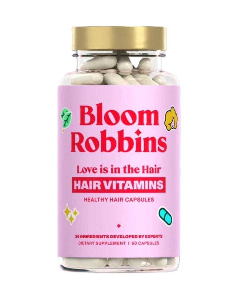 Levně Bloom Robbins Healthy hair vitamíny na vlasy s Biotinem kapsle 60 ks
