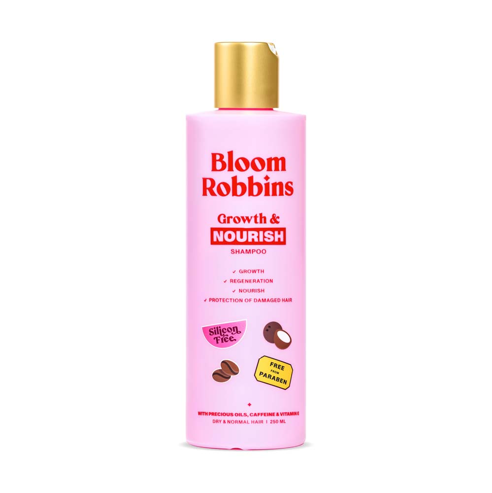Levně Bloom Robbins Growth & Nourish Shampoo na výživu a růst vlasů 250 ml