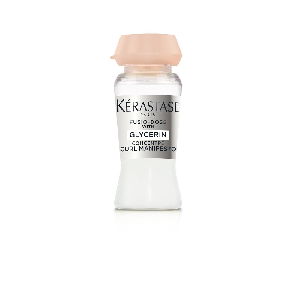 Levně Kérastase Fusio-Dose Concentre Curl Manifesto – profesionální posilující koncentrát pro kudrnaté vlasy 1 x 12 ml