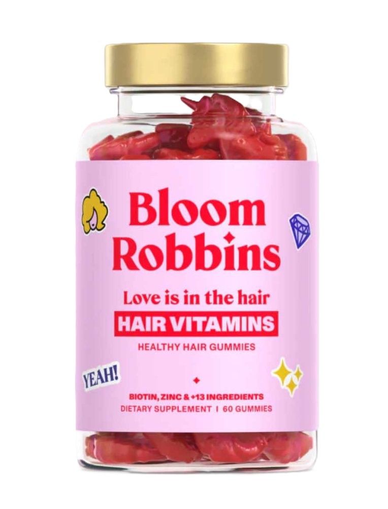 Levně Bloom Robbins LOVE is in the HAIR Healthy hair gummies gumíky pro výživu vlasů 60 ks