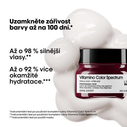 L’Oréal Professionnel Vitamino Color Spectrum Feuchtigkeitsmaske – intensive Pflege für coloriertes Haar 250 ml