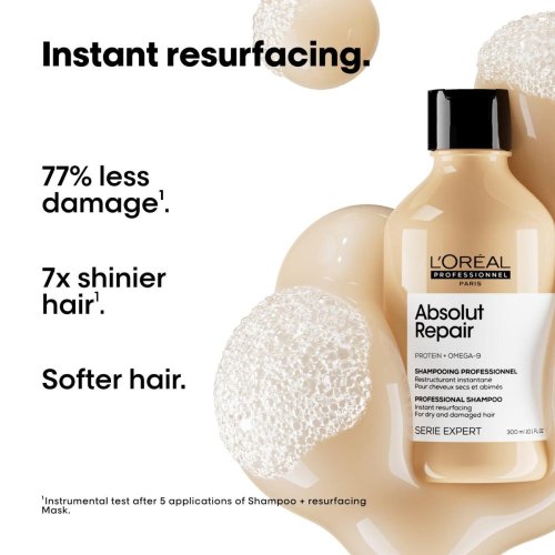 L’Oréal Professionnel Serie Expert Absolut Repair 300ml – Regeneračný šampón pre poškodené a oslabené vlasy