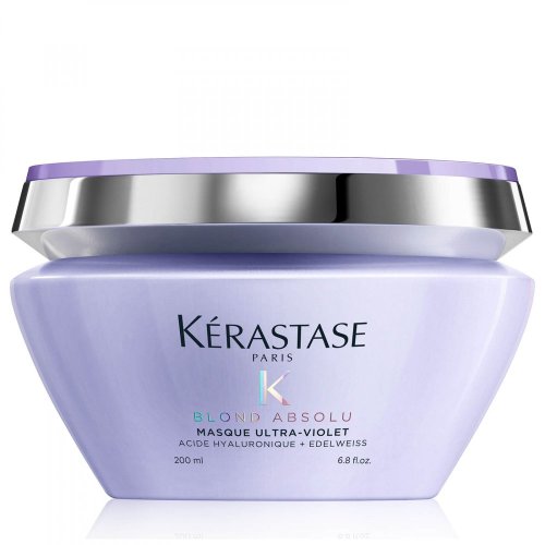 Kérastase Blond Absolu Masque Ultra-Violet – violette neutralisierende Maske für blondes Haar 200 ml