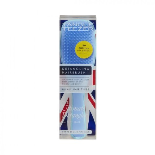 Tangle Teezer The Ultimate Detangler Denim Blue – profesionálna kefa na mokré vlasy bez ťahania a lámania