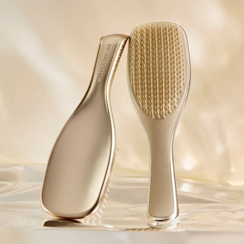 Tangle Teezer The Ultimate Detangler Chrome Neo Gold – kefa na rozčesávanie mokrých vlasov bez ťahania