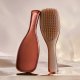 Tangle Teezer The Ultimate Detangler Chrome Chocolate Bronze – professionelle Bürste für nasses Haar ohne Ziepen und Haarbruch