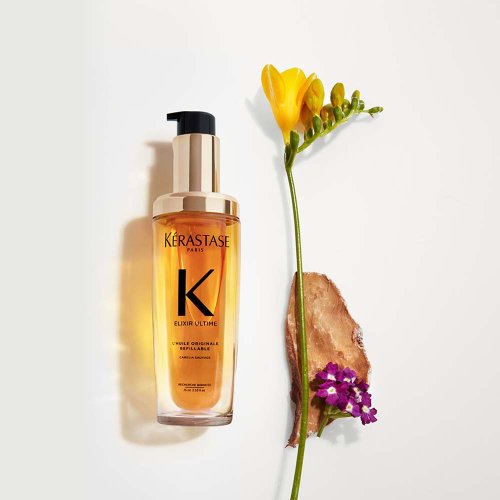 Kérastase Elixir Ultime L'Huile Orginale Refillable doplnitelný Univerzální zkrášlující olej 75 ml