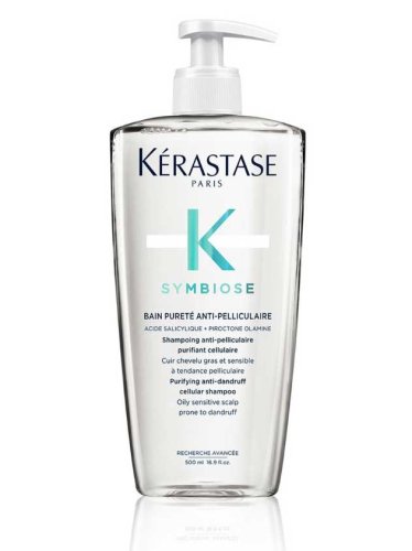 Kérastase Symbiose Bain Pureté Anti-Pelliculaire šampon proti lupům pro mastnou citlivou pokožku hlavy 500 ml