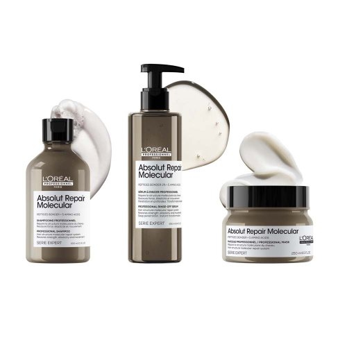 L'Oréal Professionnel Absolut Repair Molecular mask 250 ml – hĺbkovo posilňujúca maska na poškodené vlasy