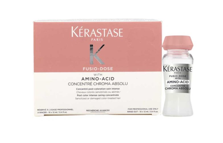 Kérastase Fusio-Dose Concentre Chroma Absolu – profesionální obnovující koncentrát pro barvené vlasy 10 x 12 ml