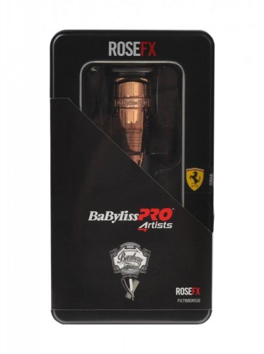 BABYLISS PRO FX7880 RGE Profi kontúrovací strojček 30 a 40mm ružovo-strieborný