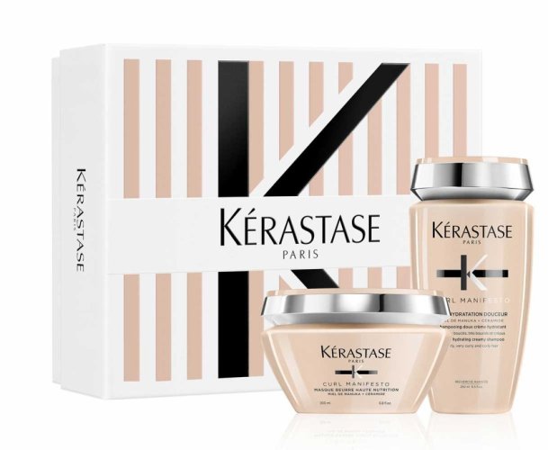 Kérastase Curl Manifesto Spring sada pro kudrnaté vlasy šampon 250 ml + maska 200 ml