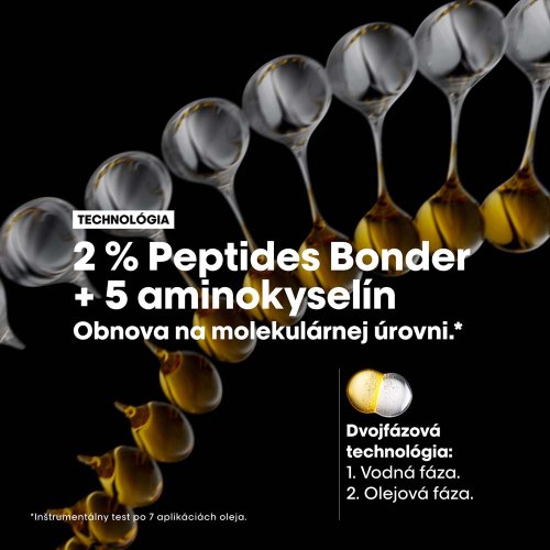 L’Oréal Professionnel Absolut Repair Molecular Dual Oil 90 ml – regeneračný dvojfázový olej pre poškodené vlasy