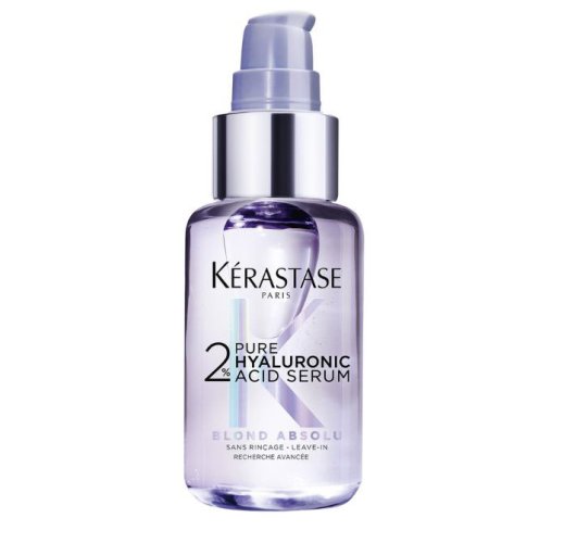 Kérastase Blond Absolu 2% PURE HYALURONIC ACID SERUM Feuchtigkeits- und Regenerationsserum 50 ml