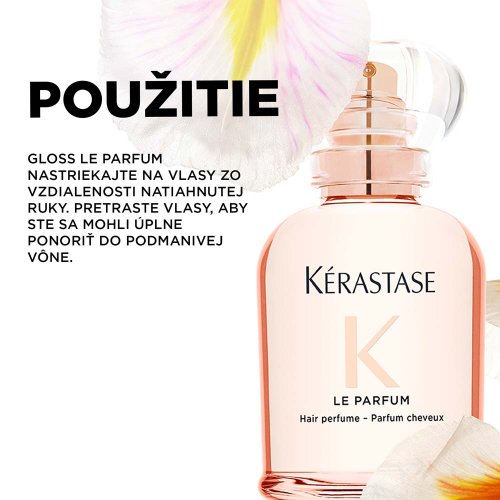 Kérastase Gloss Le Parfum 30 ml – Vlasový parfém pre hebkosť a dlhotrvajúcu vôňu
