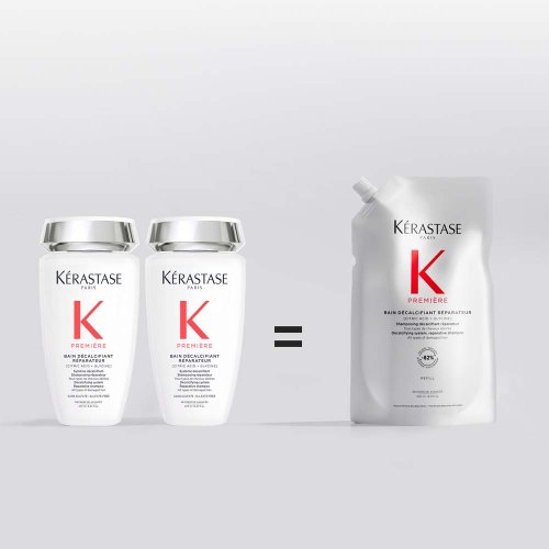 Kérastase Première Bain Décalcifiant Réparateur entkalkendes und reparierendes Shampoo für strapaziertes Haar (Füllung) 500 ml