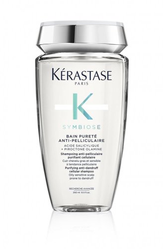 Kérastase Symbiose Bain Pureté Anti-Schuppen Shampoo für fettige empfindliche Kopfhaut 250 ml