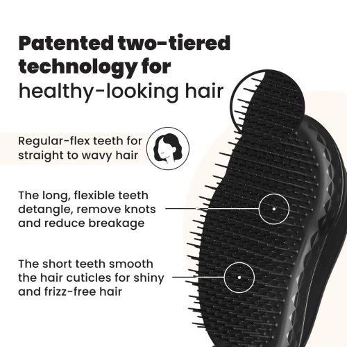 Tangle Teezer New Original Panther Black – Kartáč pro rychlé a šetrné rozčesávání