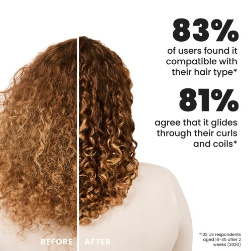 Tangle Teezer The Ultimate Thick & Curly Purple Passion – Bürste für dickes und lockiges Haar ohne Ziepen