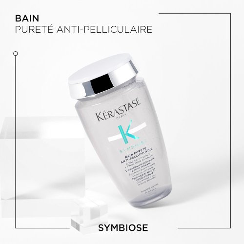 Kérastase Symbiose Bain Pureté Anti-Schuppen Shampoo für fettige empfindliche Kopfhaut 250 ml