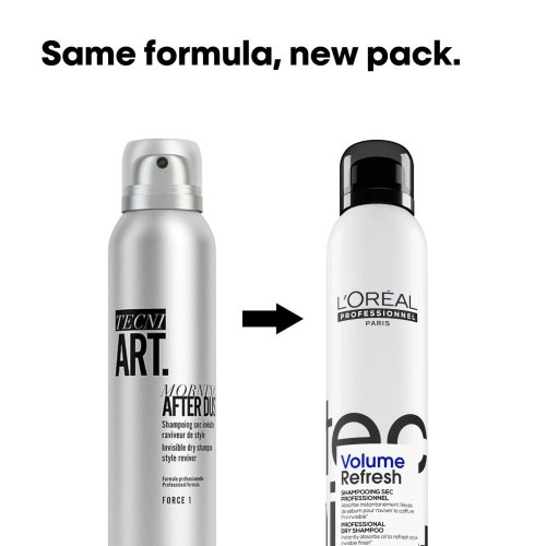 L’Oréal Professionnel Tecni.Art Volume Refresh 200 ml – suchý šampon pro okamžitou svěžest a objem