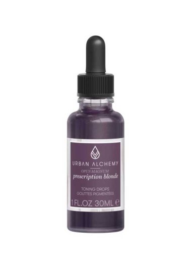 Urban Alchemy Opus Magnum prescription blonde fialové kvapky pre neutralizáciu žltých odtieňov vlasov 30 ml