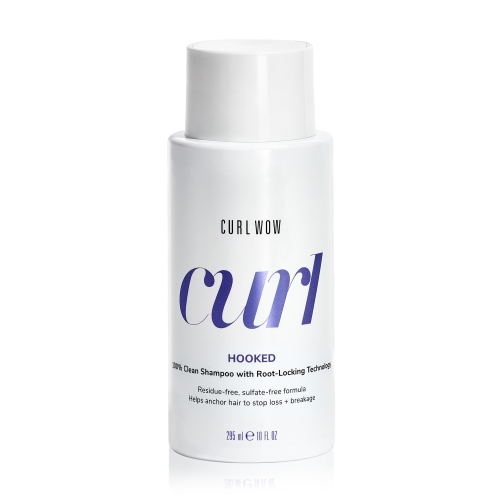 Curl Wow Hooked Clean Shampoo, Jemný šampon pro kudrnaté vlasy 295 ml