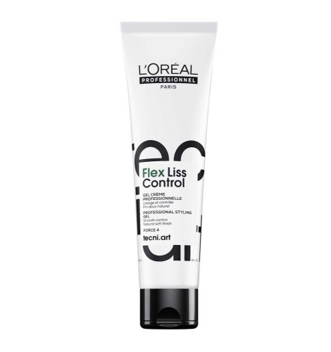 L’Oréal Professionnel Flex Liss Control 150 ml – Glättende Gel-Creme zur Kontrolle von Frizz