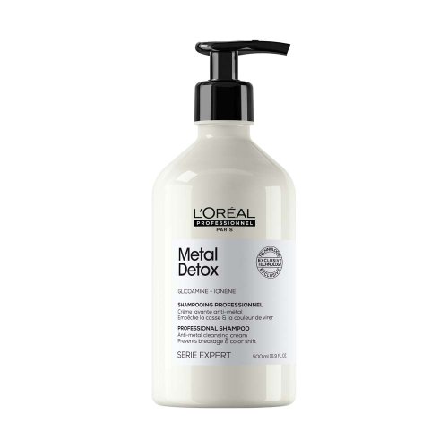 L’Oréal Professionnel Serie Expert Metal Detox shampoo 500 ml – für Farbschutz und starke Haare