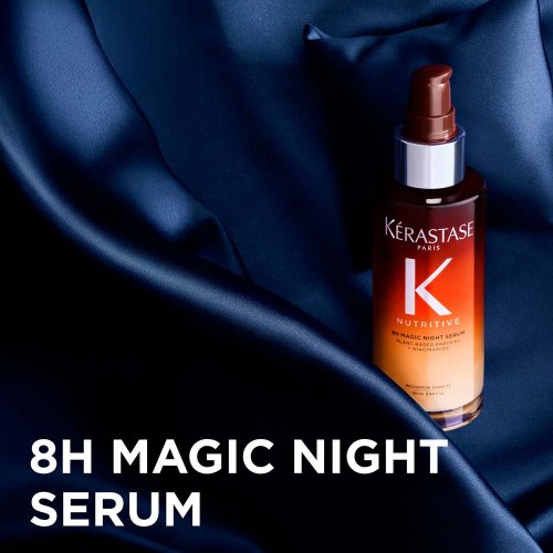 Kérastase Nutritive Magic Night Serum Duo Spring Set – noční regenerační sérum pro hebké a zářivé vlasy 90 ml + 30 ml