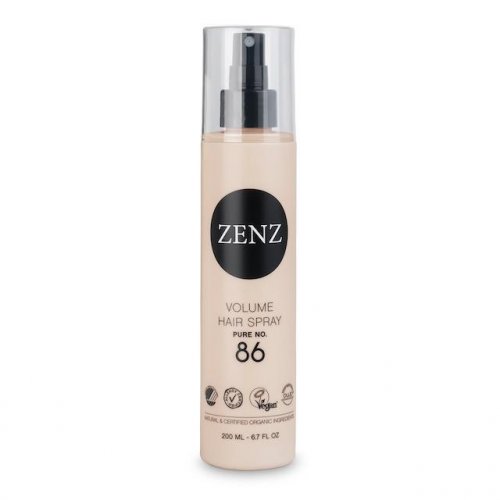 Zenz Organic Volume Hair Spray Pure no. 86​ - medium hold stylingový sprej na objem 200 ml