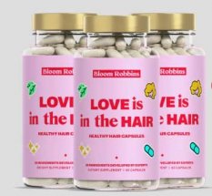 Bloom Robbins Healthy hair vitamíny na vlasy s Biotínom kapsule 3x60 ks