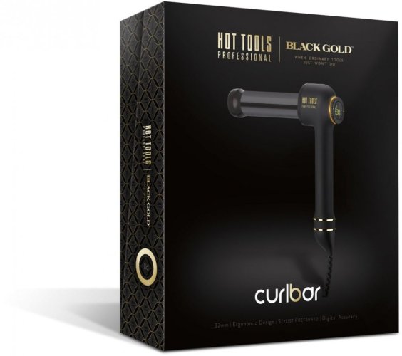 Lockenstab Hot Tools Black Gold Curl Bar - 25 mm (schwarz)