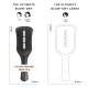 Tangle Teezer The Ultimate Blow Dry Black – fénovací kartáč pro objem, lesk a rychlé sušení