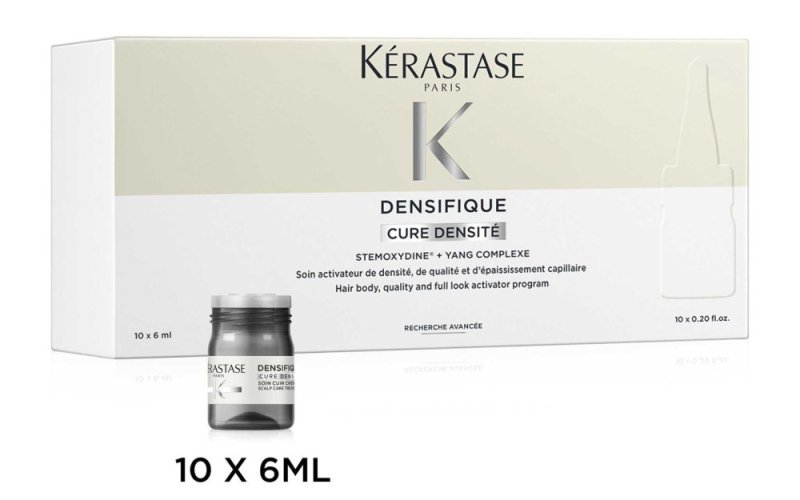 Kérastase Densifique Cure Densité – Intenzivní 10denní kúra pro hustotu vlasů (10 × 6 ml)