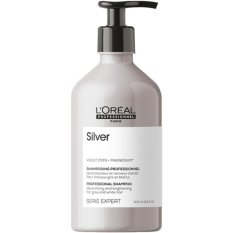 L'Oréal Professionnel Silver shampoo 500 ml – neutralizačný šampón pre blond, sivé a biele vlasy