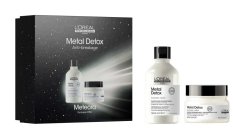 L'Oréal Professionnel Metal Detox Geschenkset für geschädigtes Haar Shampoo 300 ml + Maske 250 ml