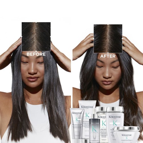 Kérastase Symbiose Bain Pureté Anti-Schuppen Shampoo für fettige empfindliche Kopfhaut 250 ml