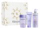 Kérastase Blond Absolu darčeková sada pre blond vlasy – šampón Bain Lumière 80 ml + starostlivosť Cicaflash 75 ml + Blonde Guard 190 ml