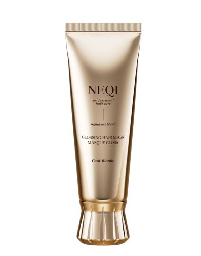 NEQI Glossing Mask Cool Blonde tónovacia maska proti žltým tónom pre blond vlasy 120 ml