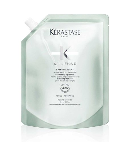 Kérastase Spécifique Bain Divalent šampon pro mastné kořínky a suché délky náplň 500 ml
