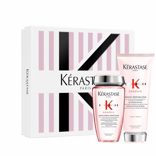 Kérastase Genesis Frühling Geschenkset gegen Haarausfall Bain Hydra-Fortifiant 250 ml + Fondant Renforçateur 200 ml