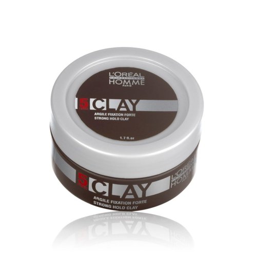 L’Oréal Professionnel Homme Clay – Matná modelovacia hlina na vlasy 50 ml