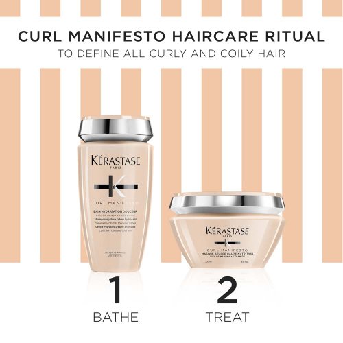 Kérastase Curl Manifesto Spring sada pro kudrnaté vlasy šampon 250 ml + maska 200 ml