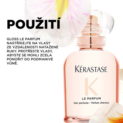 Kérastase Gloss Le Parfum 30 ml – Vlasový parfém pro hebkost a dlouhotrvající vůni