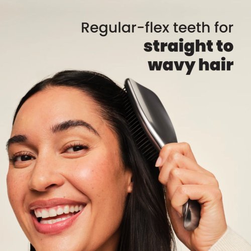 Tangle Teezer The Ultimate Detangler Chrome Midnight Silver – kartáč na rozčesávání mokrých vlasů bez tahání