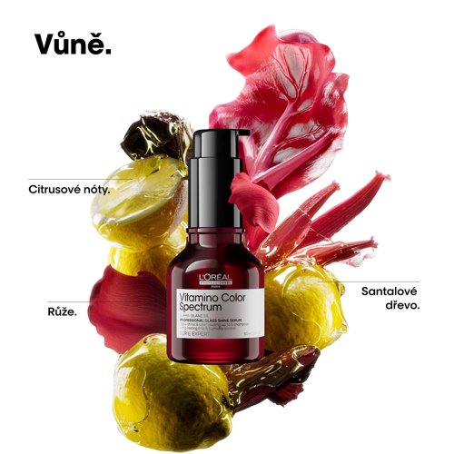 L’Oréal Professionnel Vitamino Color Spectrum Glass Shine serum 50 ml – sérum pro ultra lesk barvených vlasů