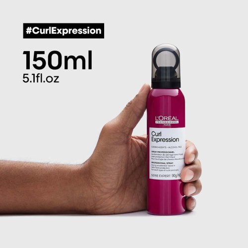 L’Oréal Professionnel Curl Expression drying accelerator 150 ml – sprej pro rychlejší schnutí kudrn